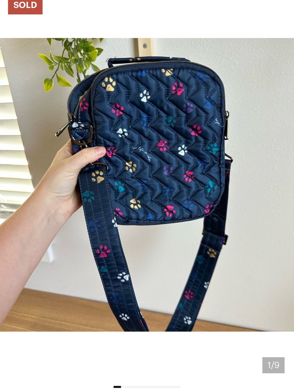 LUG Skeeter Bag - Animal paw print purse